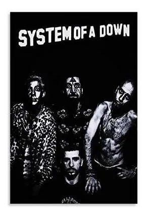 Posters Hogomo Music And Rap Vintage System Of A Down 2 Pós
