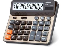Comprar Calculadoras Básicas Para Oficina Comix Fba_c-2735, Gris