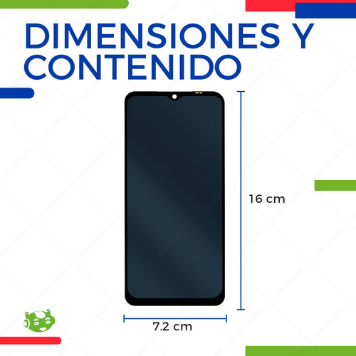 Pantalla Compatible Con Zte Blade A53 Display y Touch Incell color Negro Slim Company
