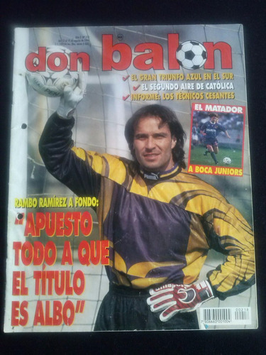 Don Balon N° 218 13 Al 19 De Agosto De 1996