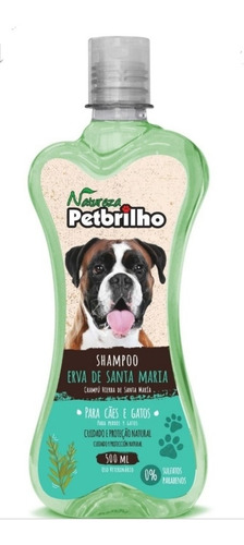 Shampoo Petbrilho  Erva De Santa María  Para Perros  Y Gatos