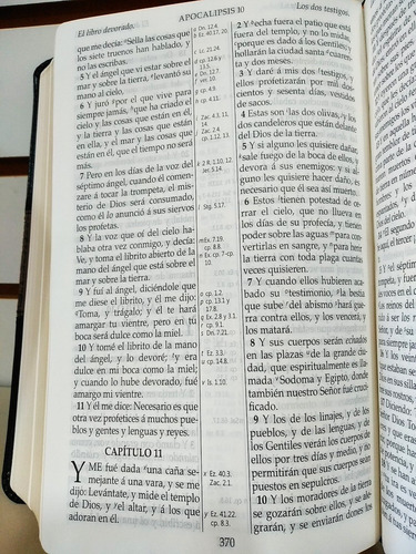Biblia Rvr1909 (antigua) Letra Grande Imitación Piel Negro