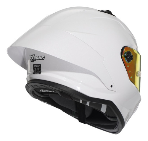 Casco Certificado Moto Ece 2206 Integral Xtrong Blanco Perla Blanco Brillante M