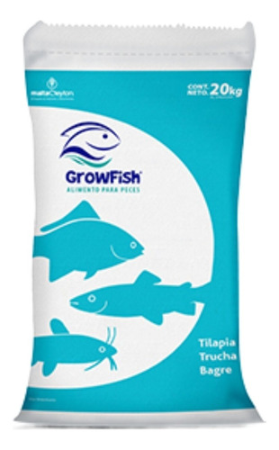 Aliemnto 20kg  Peces Pez Tilapia Trucha Bagre Grow Fish 3