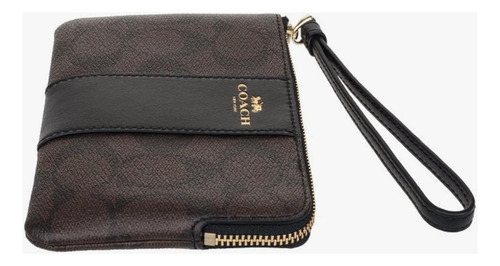 Coach Corner Zip Wristlet Monedero/muñequera