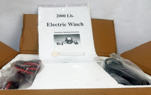 Imagen 7 de 9 de Winch Eléctrico Para Vehículo 2000 Lbs Uyustools
