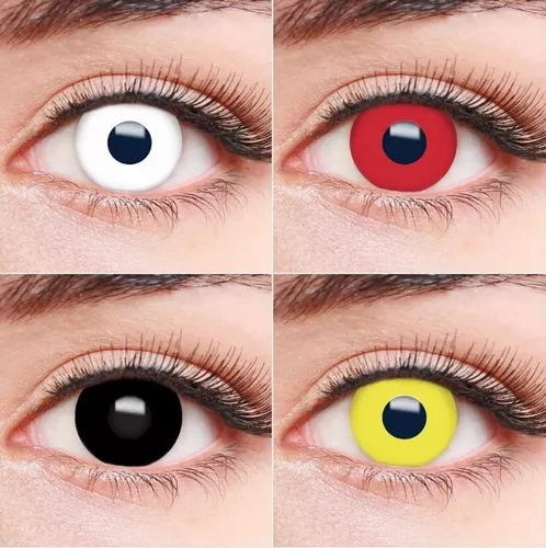 UYAAI 2 Pçs/Par De Lentes De Contato Anime Acessórios Motosserra Cosplay  Halloween Makima - Escorrega o Preço