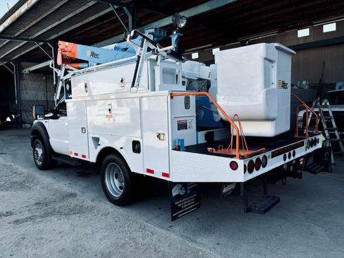Camion Grua Canastilla 2011 Ford F550 De 13 M De Altura