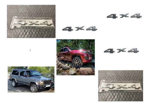 Emblema Jeep Grand Cherokee 4x4 Y Jeep Cherokee