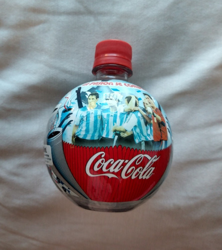Botella Redonda De Coca Cola Vacía Año 2007