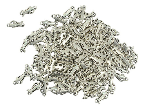 100pcs De Colgante Filigrana De Plata Forma Forma Forma De