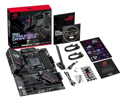Máquina De Jogos Asus Rog Strix B550-f Gaming Wifi Ii, Am4