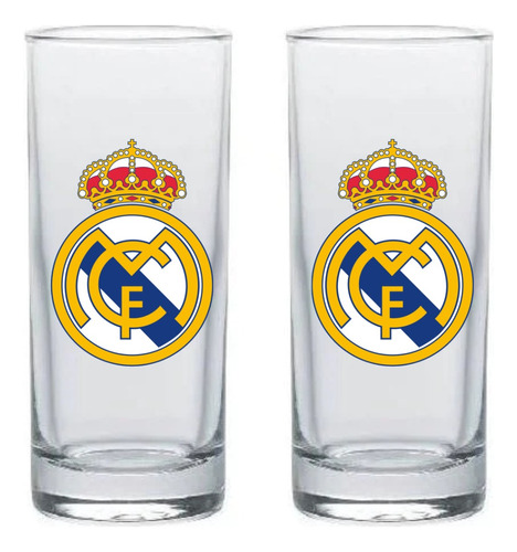 Copa Real Madrid Shots Aguardientera Tequila X 2 Unid