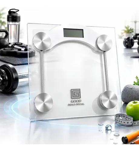 Balança Digital De Vidro Good Deals Até 180kg Portatil Corporal