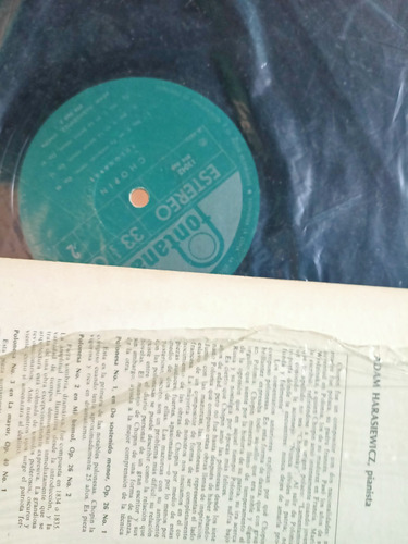 Polonesas De Chopin Disco De Vinilo (Usado)