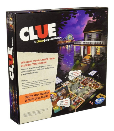 Juego De Mesa Clue Hasbro A5826