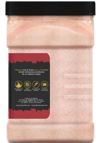 Sal Rosa Himalaya Pragna 1.9kg Cristales Himalayan Pink Salt