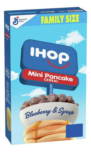 Cereal General Ihop Mini Pancakes Blueberry & Syrup 317 Gr