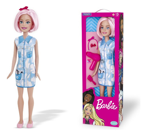 Barbie Large Doll Hair Mattel - Pupee