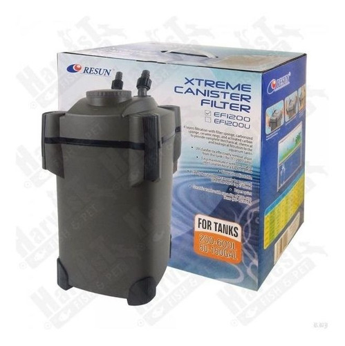 Filtro Para Acuario De Canasta Resun Ef-1200