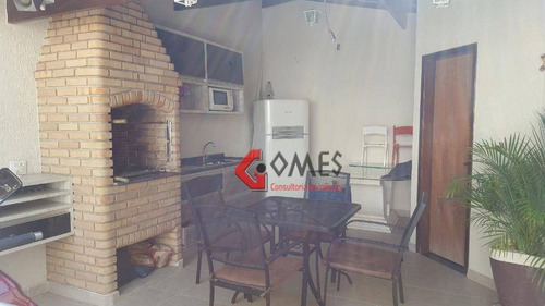 Imagem 20 de 30 de Sobrado Residencial À Venda, Parque Dos Pássaros, São Bernardo Do Campo. - So0721