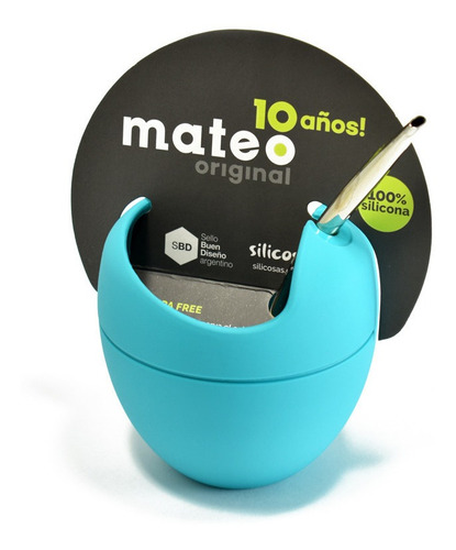 Mate Mateo Original De Silicona De Diseño Vaciado Fácil