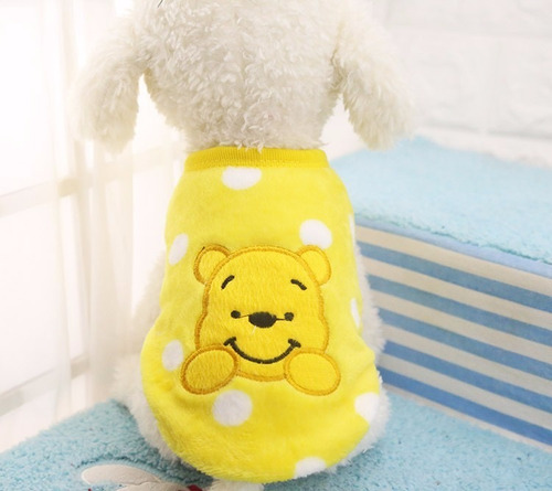 Roupa Ursinho Pooh - Puff - Para Cães Ou Gatos