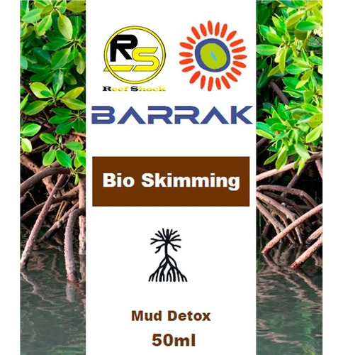Barrak Bio Skimming Algicida Líquido 115g Garrafa 50ml