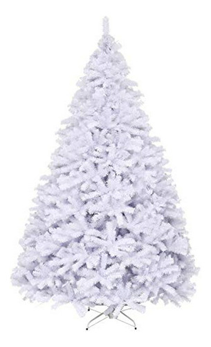 Árbol De Navidad Artificial Blanco 180cm 6 Pies