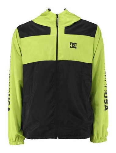 Jaqueta Dc Shoes Snowstyle Preto/verde Neon - Masculino