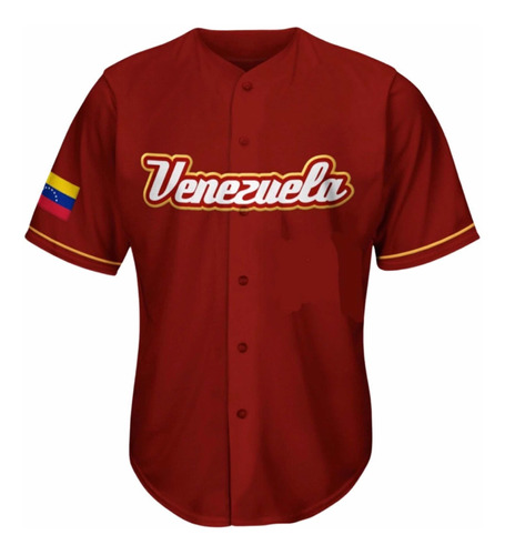 Imagen 1 de 8 de Camiseta Vinotinto Venezuela Clásico Mundial De Béisbol 2006