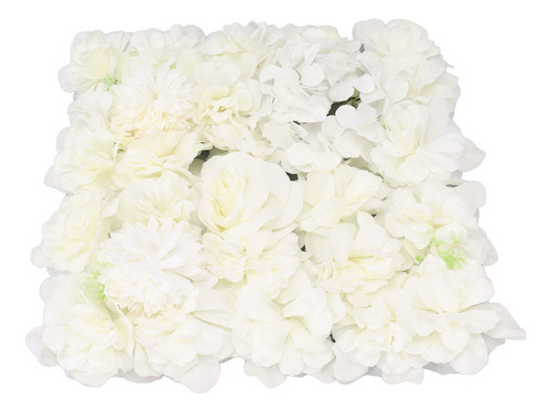 Paneles Artificiales De Pared De Flores, Rosas De Seda, Deco