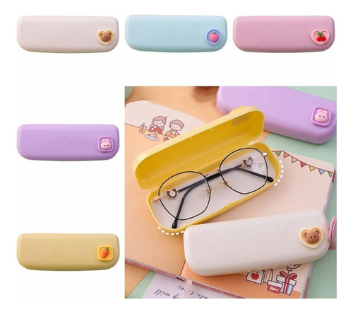 Caja De Plástico Para Gafas, Protector De Gafas Con Dibujos