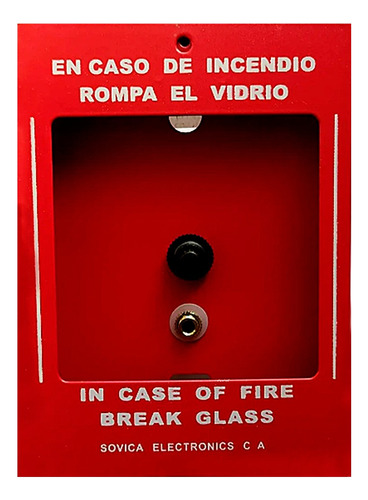 Estación Manual Control Incendio Sovica Electronics