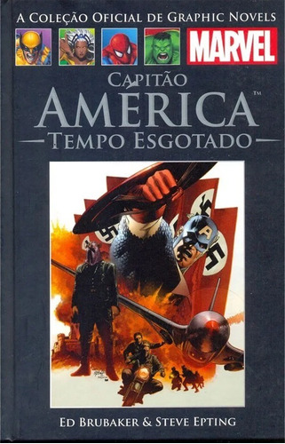 Imagem 1 de 1 de Capitão América Tempo Esgotado Graphic Novels Marvel Salvat