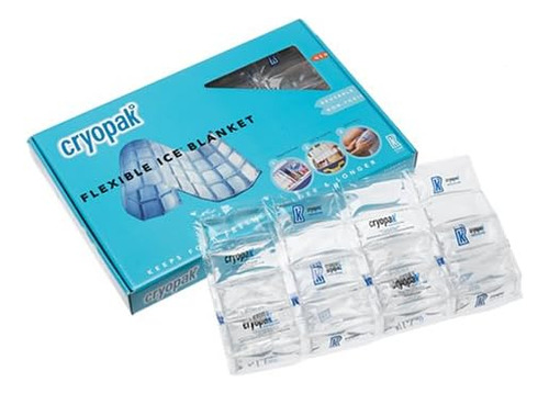 Hoja De Manta De Hielo Flexible Cryopak, 16,75 X 12 (paquete