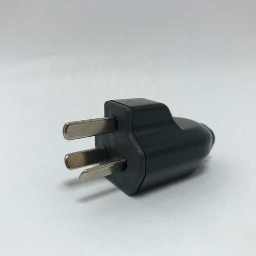 Imagen 2 de 8 de 10 Fichas Macho 3 Patas Tipo Kalop 220v 10 A Blanco O Negro