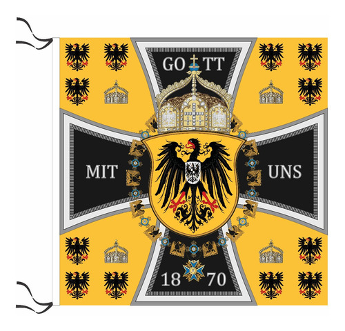 Estandarte Imperial Alemania Bandera Imperial 90 X 90cm