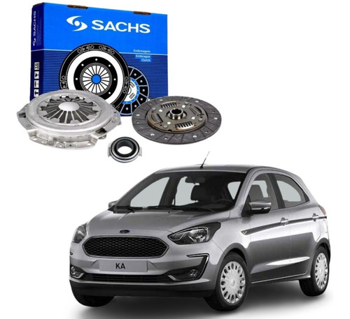 Embreagem C Rolamento Sachs Ford Ka 1.0 3cc Até 2018