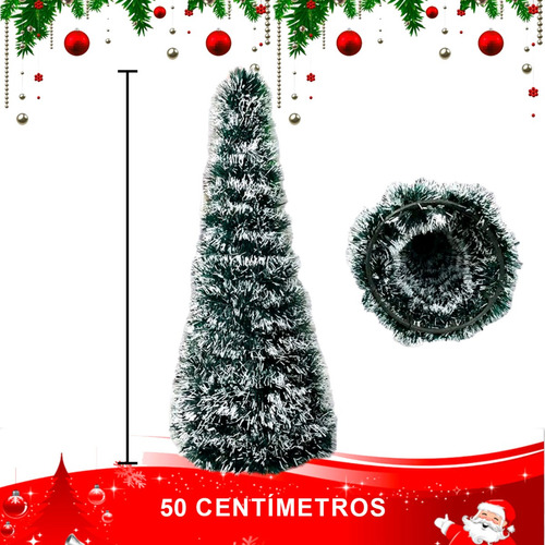 Arbol De Navidad Decorativo 50 Cm Interior-exterior Modelo04