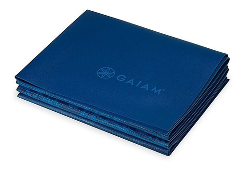Tapete Para Yoga Plegable Azul 2 Mm Foldable Mat Gaiam