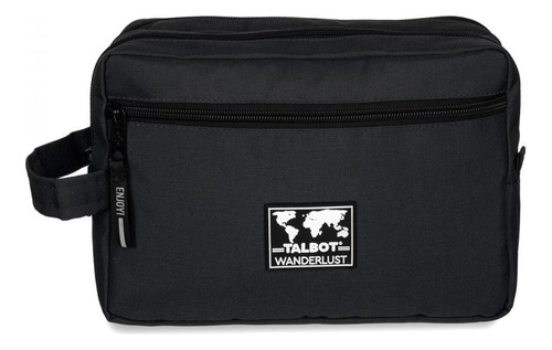 Neceser Wanderlust Liso Negro 6 Lt