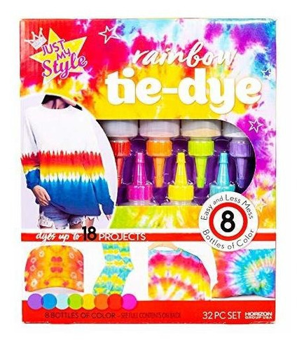 Tinte Para Tela - Just My Style Radical Rainbow Tie-dye Kit 