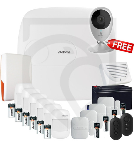 Kit Alarma Casa Intelbras Inalámbrica App Celular Martinez