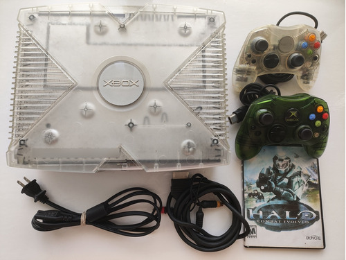 Microsoft Xbox Special Edition Crystal 160gb + 2 Controles