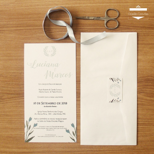 Imagem 9 de 10 de Convites Para Casamento