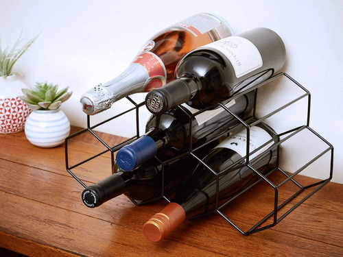 Soporte Para Mesa De Vino Soporte Para 9 Botellas De Vino P