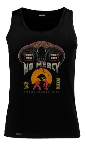 Camiseta Cobra Kay No Mercy Miyagi Daniel Sam Karate Kid Sbo