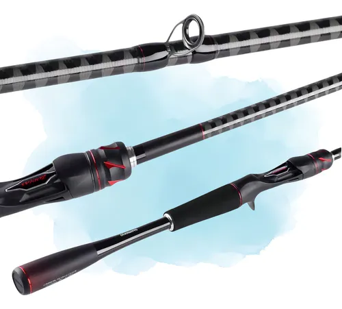 Caña Shimano para carrete Zodias 662, 1,98 m, 8-16 libras, 2 piezas