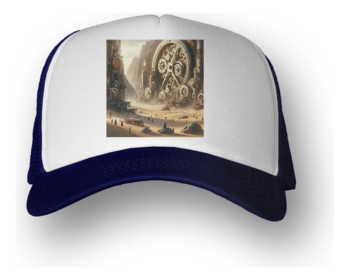 Gorra  Ciudad Mecanica Duna Engranaje Reloj M1